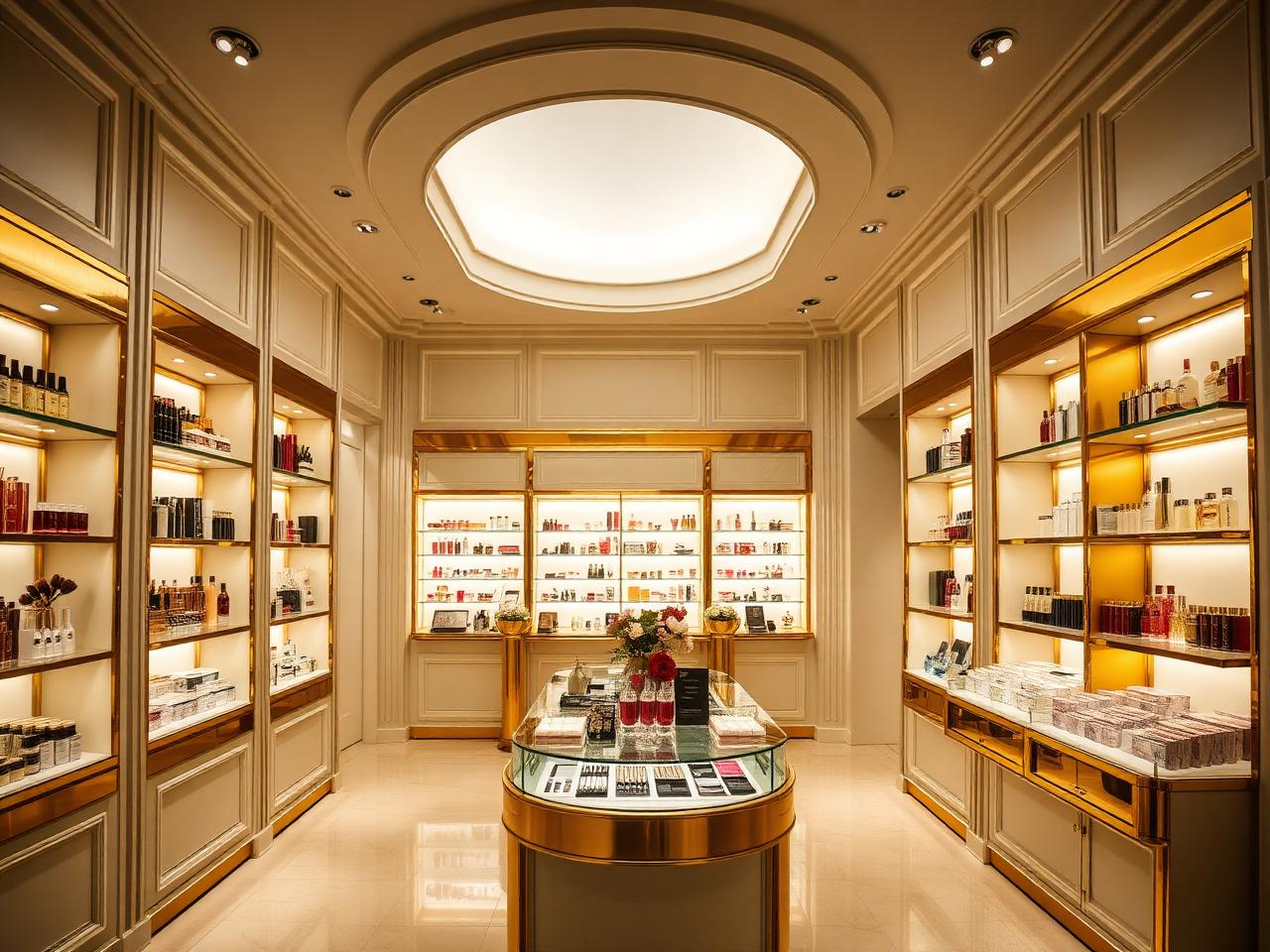 The Brand Cosmetic store interior in Jauharabad